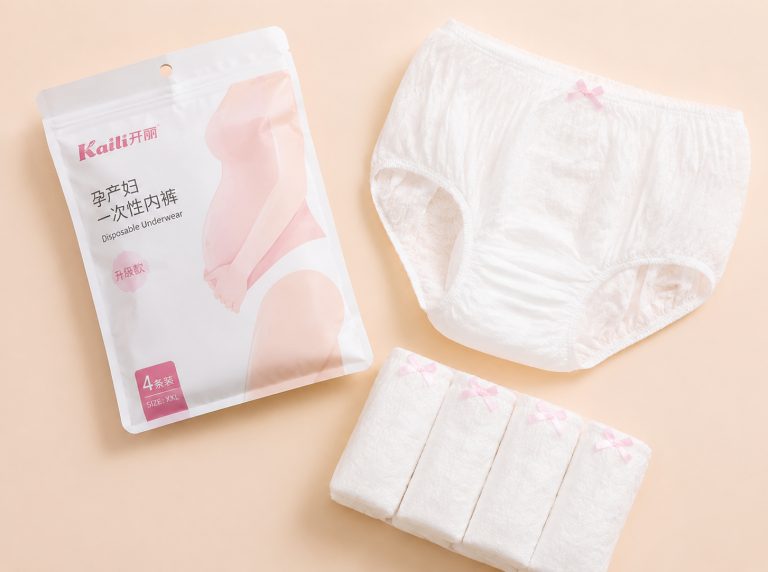 伊春纯棉高腰孕妇一次性内裤